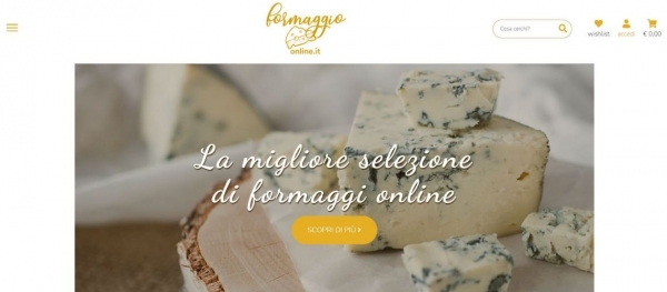 Formaggio Online, il portale delle delizie casearie tradizionali