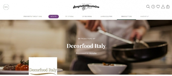 Decorfood Italy sceglie Spaghetti & Mandolino per l'online